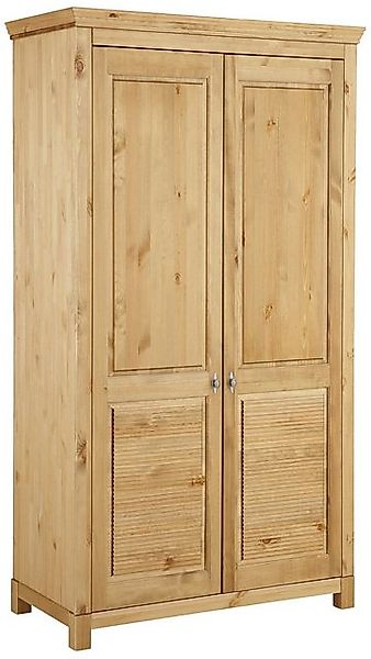 Home affaire Kleiderschrank "Rauna, mit Lamellen und Kassetten, klassischer günstig online kaufen