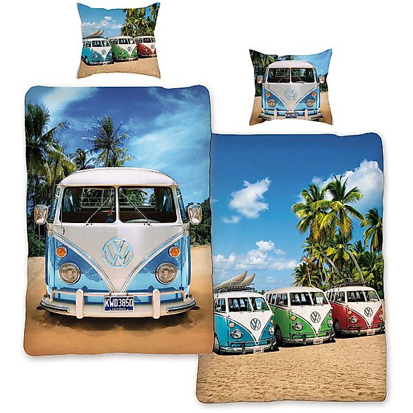 BERONAGE Wendebettwäsche VW Volkswagen Live Bettwäsche günstig online kaufen