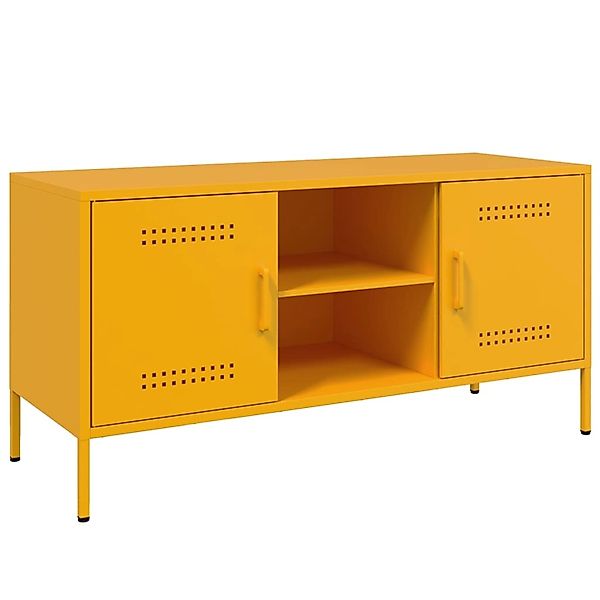 VidaXL TV-Schrank Senfgelb 100,5x39x50,5 cm Stahl  Modell 1 günstig online kaufen