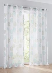 Kutti Vorhang "Bella" Ösen 1 Stk. tlg. Gardine, halbtransparent, Ausbrenner günstig online kaufen