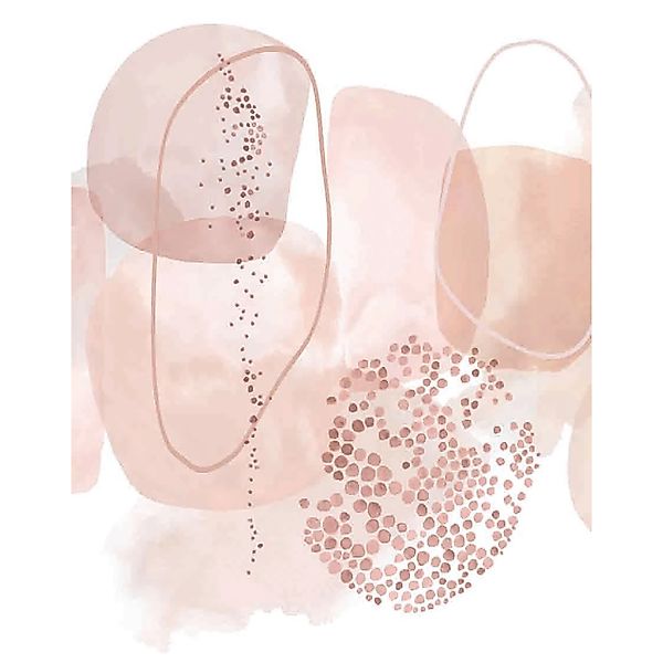 Marburg Fototapete Smart Art Gallery 22 Grafisch Modern Beige-Rosa FSC® günstig online kaufen