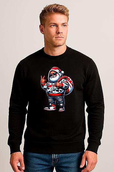 Banco Weihnachtssweatshirt Herren Weihnacht Pullover Rundhals günstig online kaufen
