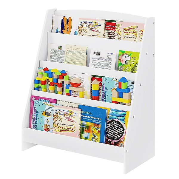 EUGAD Kinderregal, 1-tlg., Bücherregal mit 4 günstig online kaufen