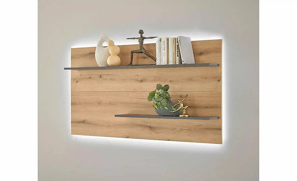 Wandboard  Cande ¦ holzfarben ¦ Maße (cm): B: 150 H: 80 Regale > Wandboards günstig online kaufen