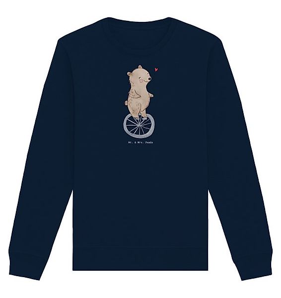Mr. & Mrs. Panda Longpullover Bär Einrad fahren Größe L - French Navy - Ges günstig online kaufen