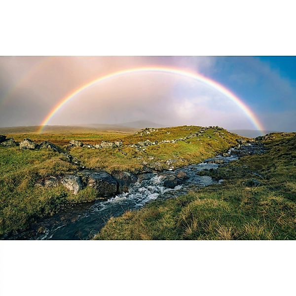 KOMAR Vlies Fototapete - Coloured Faeroer - Größe 450 x 280 cm mehrfarbig günstig online kaufen