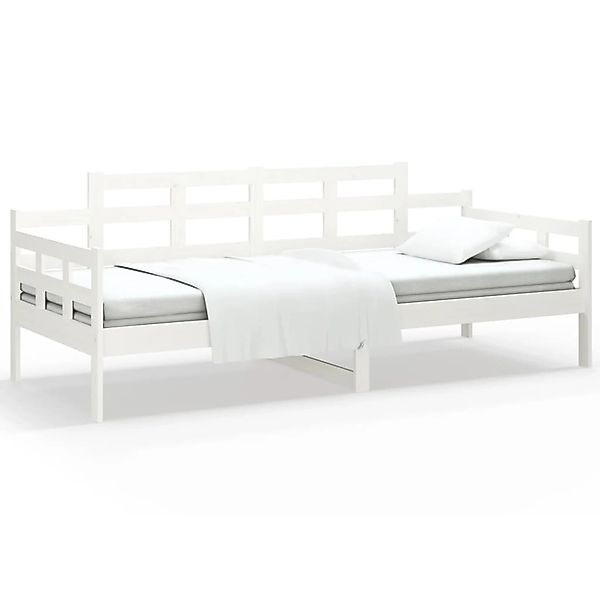 vidaXL Tagesbett Weiß Massivholz Kiefer 80x200 cm1279849 günstig online kaufen