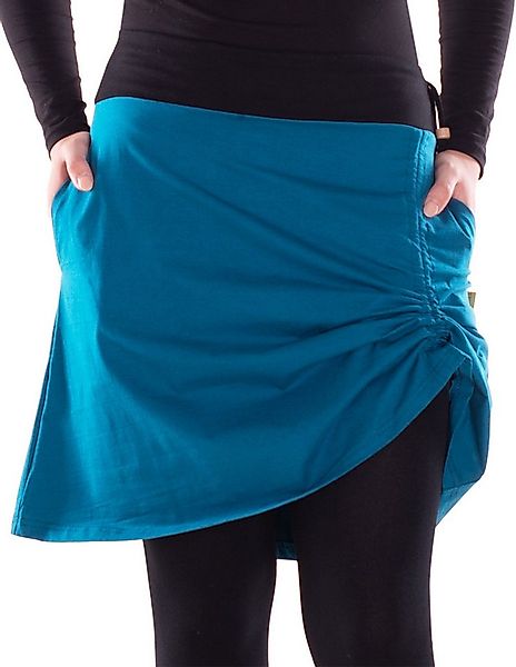 Vishes Jerseyrock Damen Rock Baumwolle casual elastischer Bund verstellar m günstig online kaufen