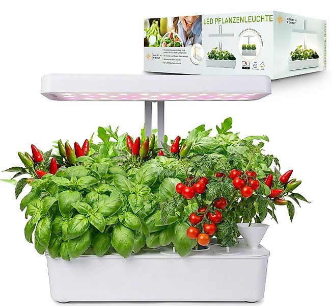 Northpoint Pflanzenlampe LED Pflanzenleuchte Gewächslampe 22W 1350 Lumen 10 günstig online kaufen