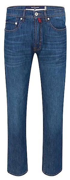 Pierre Cardin 5-Pocket-Jeans PIERRE CARDIN LYON denim blue ocher 3091 7553. günstig online kaufen