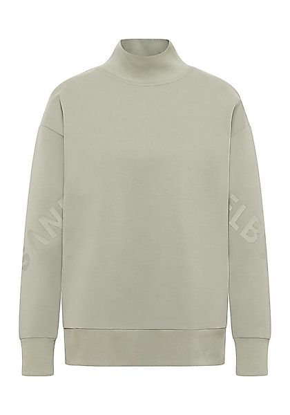 Elbsand Sweatshirt Linna hoher Krage, überschnittene Schultern, normal gesc günstig online kaufen