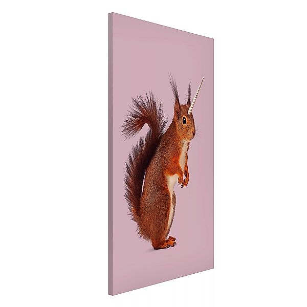 Magnettafel Kinderzimmer - Hochformat 3:4 Einhörnchen günstig online kaufen