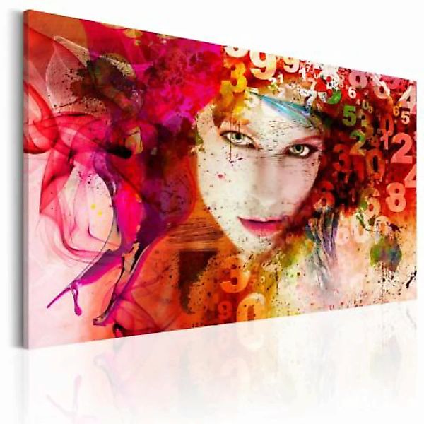 artgeist Wandbild Die Frau ist ein Geheimnis mehrfarbig Gr. 60 x 40 günstig online kaufen