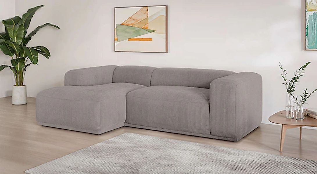 s.Oliver Ecksofa »EMMERIK Designersofa, L-Form mit Wellenfederung, B/T/H: 2 günstig online kaufen