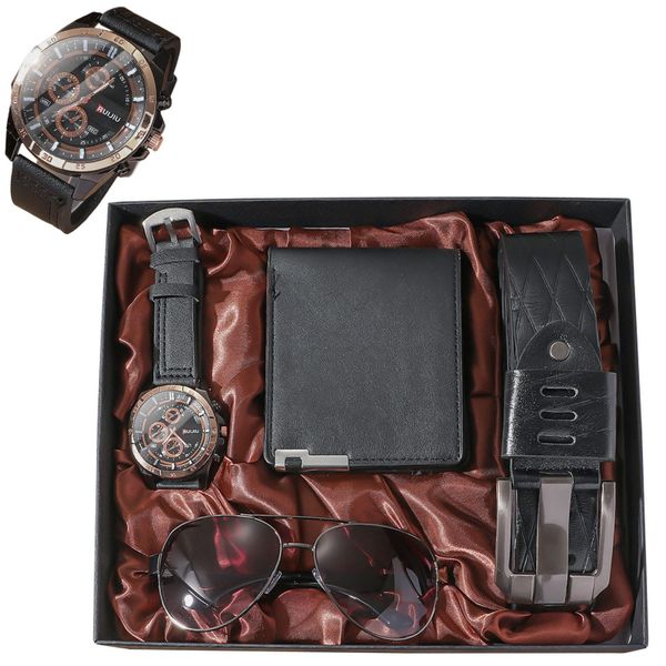 MODFU Geldbörse Herren Gentleman Geschenkset Accessoire günstig online kaufen