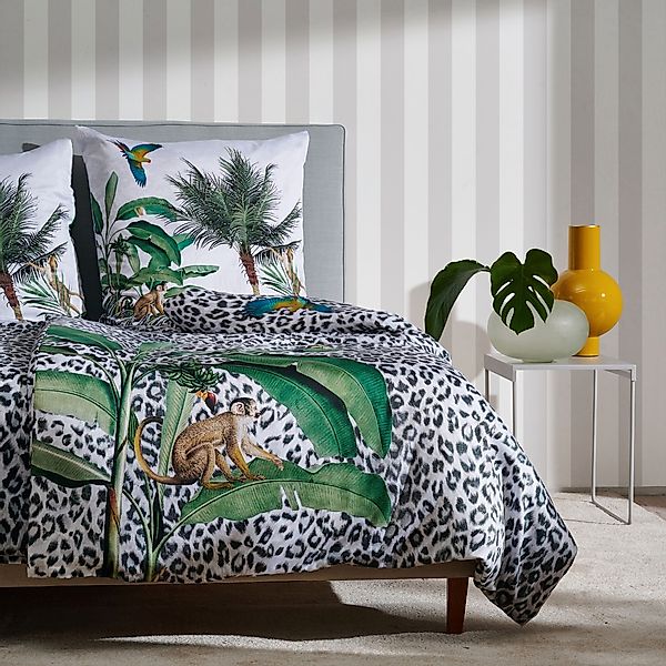 APELT Bettwäsche »Jungle Gots«, Regenwaldmotiv günstig online kaufen