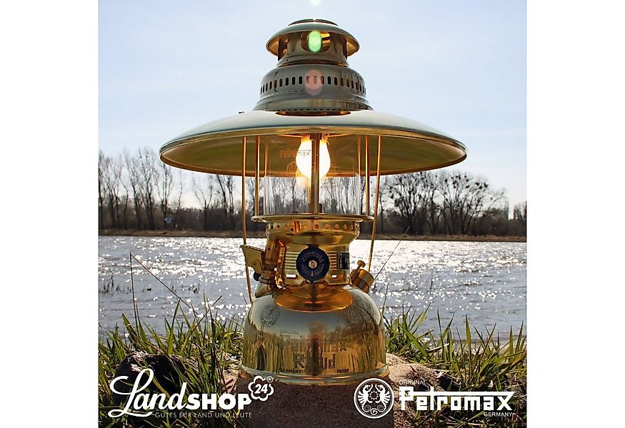 Petromax Außen-Tischleuchte Petromax HK500 Ausführung Messing poliert mit S günstig online kaufen