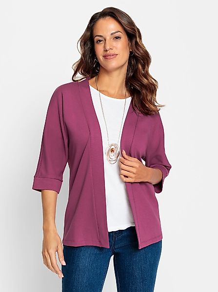 Inspirationen Shirtjacke "Shirtjacke" 1 Stk. tlg. günstig online kaufen