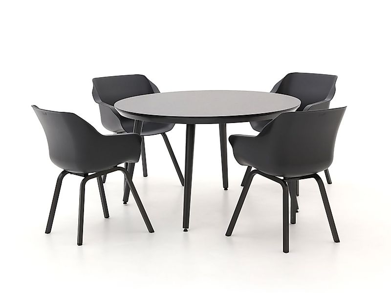 Hartman Sophie Element/Studio ø 128 cm Gartenmöbel-Set 5-teilig günstig online kaufen