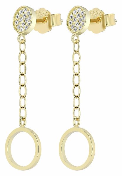 Adelia´s Paar Ohrhänger "Damen Ohrringe – Ohrstecker aus 925 Silber" Eine s günstig online kaufen