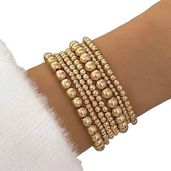 AUKUU Armband Handgefertigtes Perlenarmband Set mit günstig online kaufen