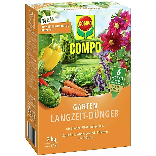 Compo Garten Langzeit-Dünger 2 kg günstig online kaufen