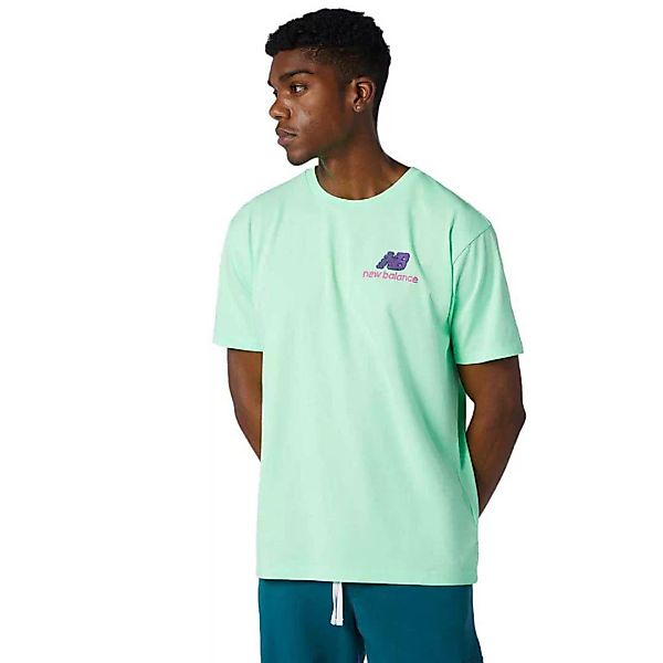 New Balance Clash Graphic Kurzarm T-shirt M Agave Green günstig online kaufen