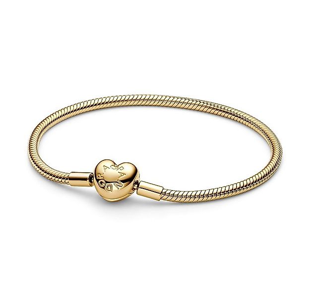 Pandora Armband 563050C00 Gliederarmband Damen Herz-Verschluss Vergoldet 23 günstig online kaufen
