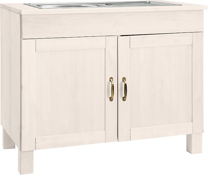 Home affaire Spülenschrank "Alby" Breite 100 cm, 1 Fach günstig online kaufen