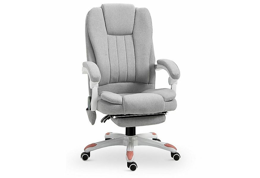 Vinsetto Schreibtischstuhl Bürostuhl mit Massagefunktion günstig online kaufen