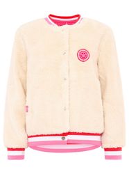 Zwillingsherz Bomberjacke Bomberjacke Plüschjacke Kuschel Jacke günstig online kaufen