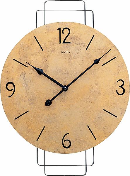AMS Wanduhr, Made in Germany,Wohnzimmer,Esszimmer,Küche,Arbeitszimmer,Büro, günstig online kaufen