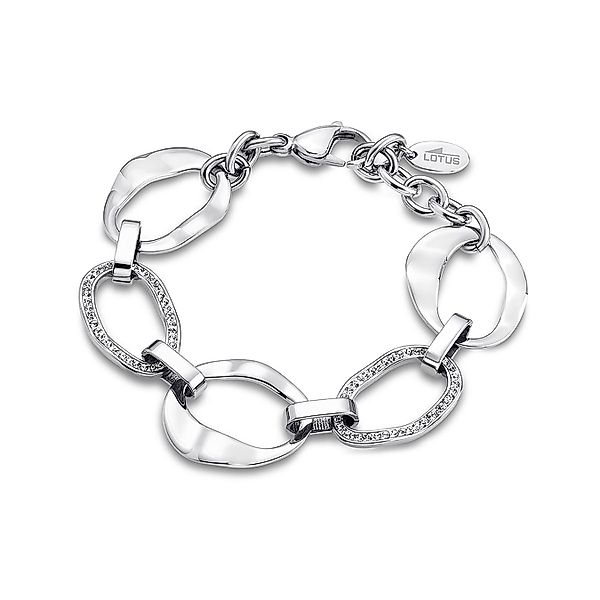 Lotus Style Edelstahlarmband Lotus Style Steine günstig online kaufen