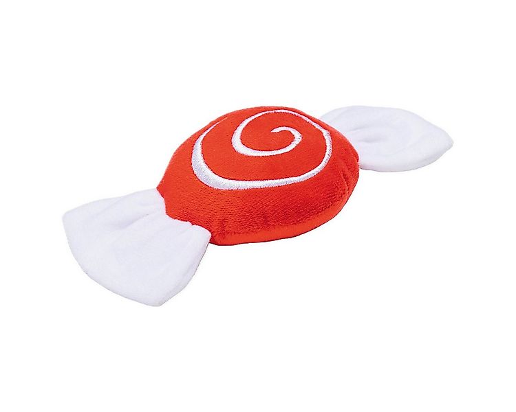 Beeztees Tierkuscheltier Hundespielzeug Weihnachtsbonbon rot/weiß aus Plüsc günstig online kaufen