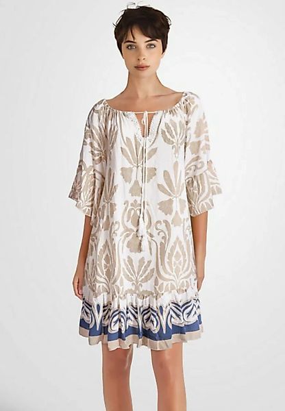 PEKIVESSA Tunikakleid Boho Carmen Kleid Halbarm (Einzelartikel, 1-tlg) mit günstig online kaufen