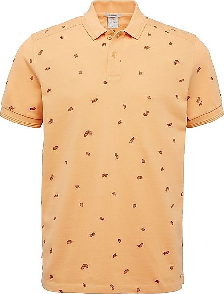 Cast Iron Polo Shirt Apricot Orange - Größe M günstig online kaufen