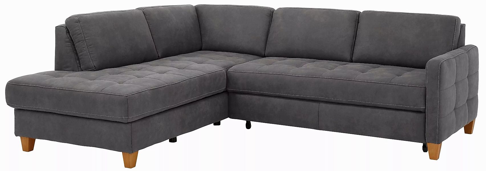 Home affaire Ecksofa »Earl L-Form«, wahlweise auch mit Bettfunktion oder Be günstig online kaufen