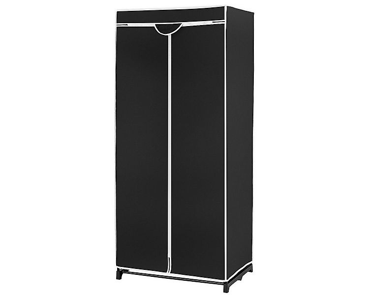 COSTWAY Stoffschrank Keiderschrank mit Kleiderstange & Ablage, 172x74x50cm günstig online kaufen