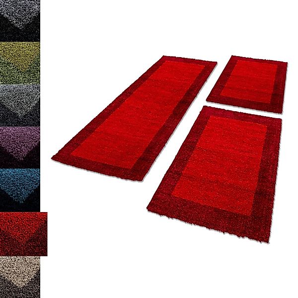 Carpettex Hochflor-Bettumrandung Bordüre Design, Höhe 30 günstig online kaufen