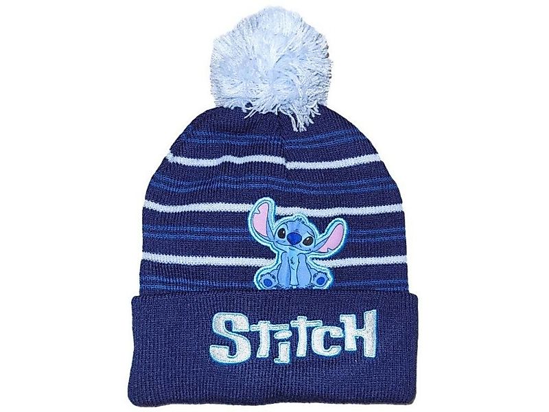 Lilo & Stitch Bommelmütze Wintermütze Mütze Stitch günstig online kaufen