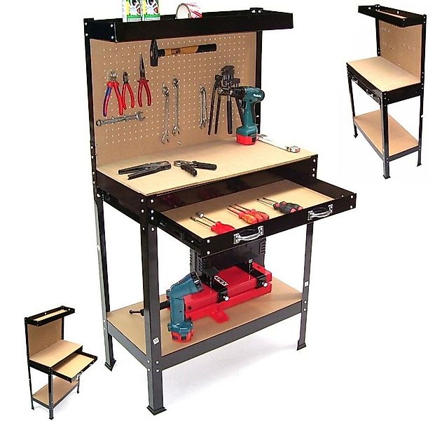 Apex Werkbank Werkbank ECO Werktisch Arbeitstisch 06061 Arbeitsplatte Lochw günstig online kaufen