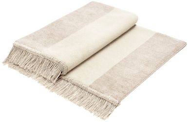 Biederlack Sofaschoner "Cotton Cover Salt & Pepper" mit Fransen günstig online kaufen