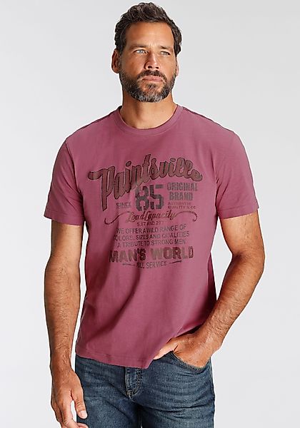 Man's World T-Shirt Kurzarm, mit stylischem günstig online kaufen