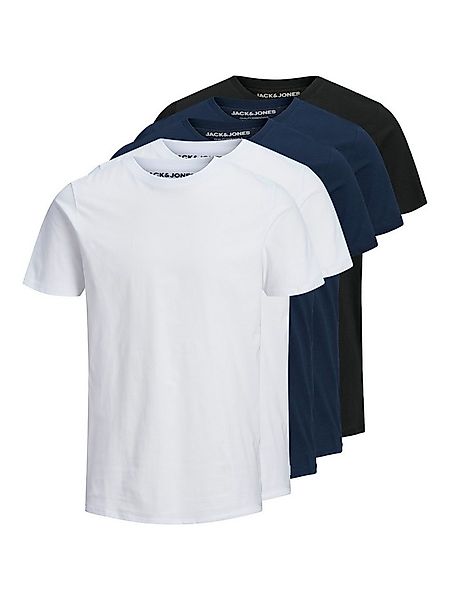 Jack & Jones T-Shirt JJEORGANIC BASIC TEE SS O-NE 5PK MP NOOS (Packung, 5-t günstig online kaufen