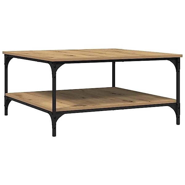 vidaXL Couchtisch Artisan-Eiche 80 x 80 x 40 cm Holzwerkstoff 883498 günstig online kaufen