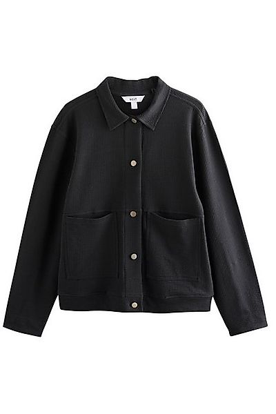 Next Hemdjacke Leichte, geknöpfte Seersucker-Jacke (1-St) günstig online kaufen