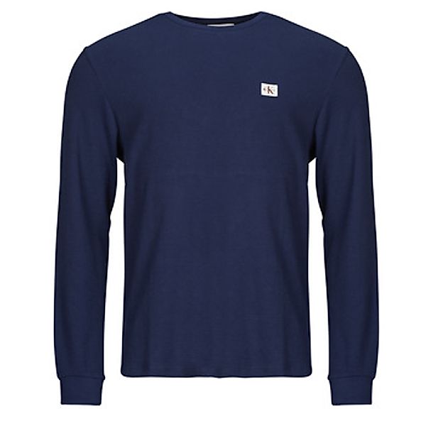 Calvin Klein Jeans  Langarmshirt LS WAFFLE BADGE CREWNK TEE günstig online kaufen
