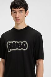 HUGO Blue T-Shirt Nulibax Rundhalsausschnitt, regular günstig online kaufen