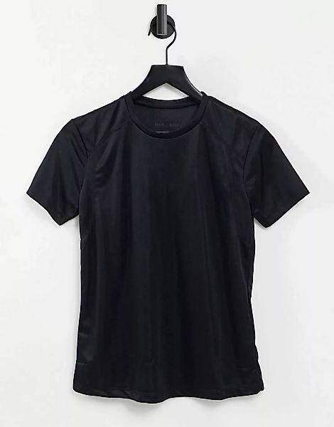 ASOS – 4505 Performance – T-Shirt mit Logo-Schwarz günstig online kaufen