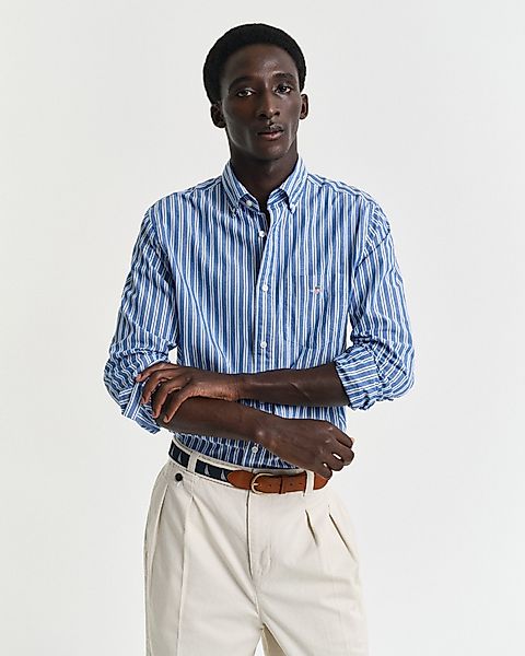 Gant Langarmhemd REG CLASSIC POPLIN STRIPE günstig online kaufen